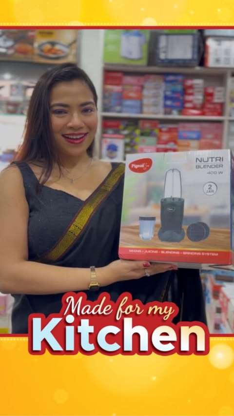 Instagram post by @drtridishapathak for Pigeon Kitchen Appliances. Caption reads: [...] don’t miss this offer 🔥 Follow....