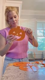 Instagram post by @spilledmilkmamma for Party City. Caption reads: Let the pranking begin! I think my husband has....