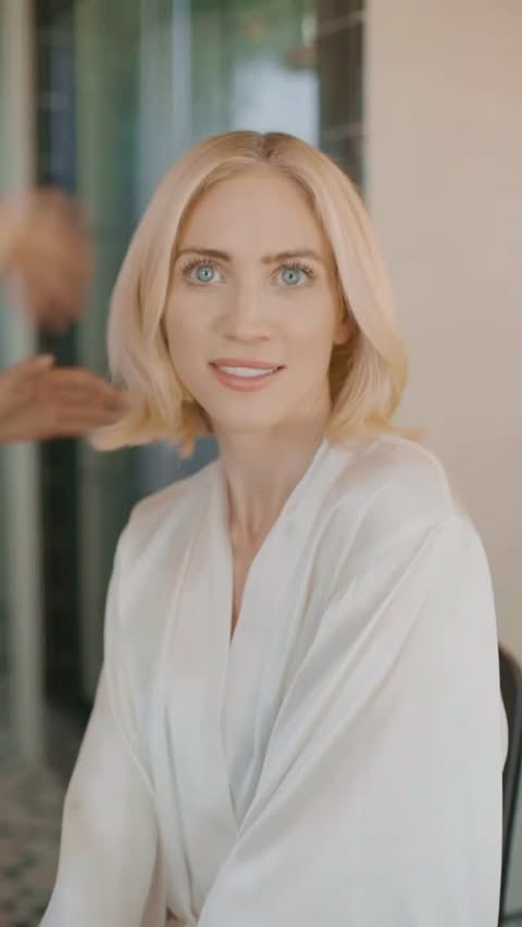 Instagram post by @brittanysnow for Nutrafol. Caption reads: Activating the bob! Thanks to @nutrafol. What I....