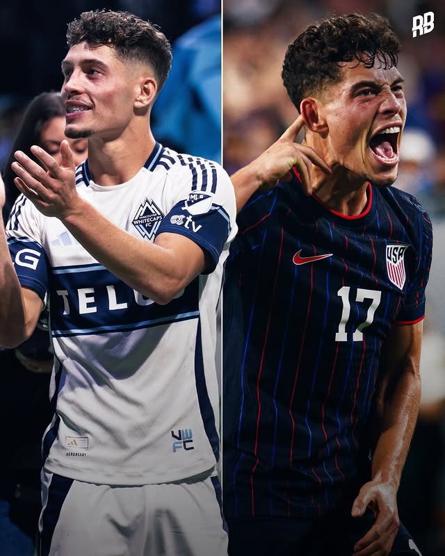 Instagram post by @risingballers for Major League Soccer. Caption reads: We need to talk about Vancouver’s Sebastian....