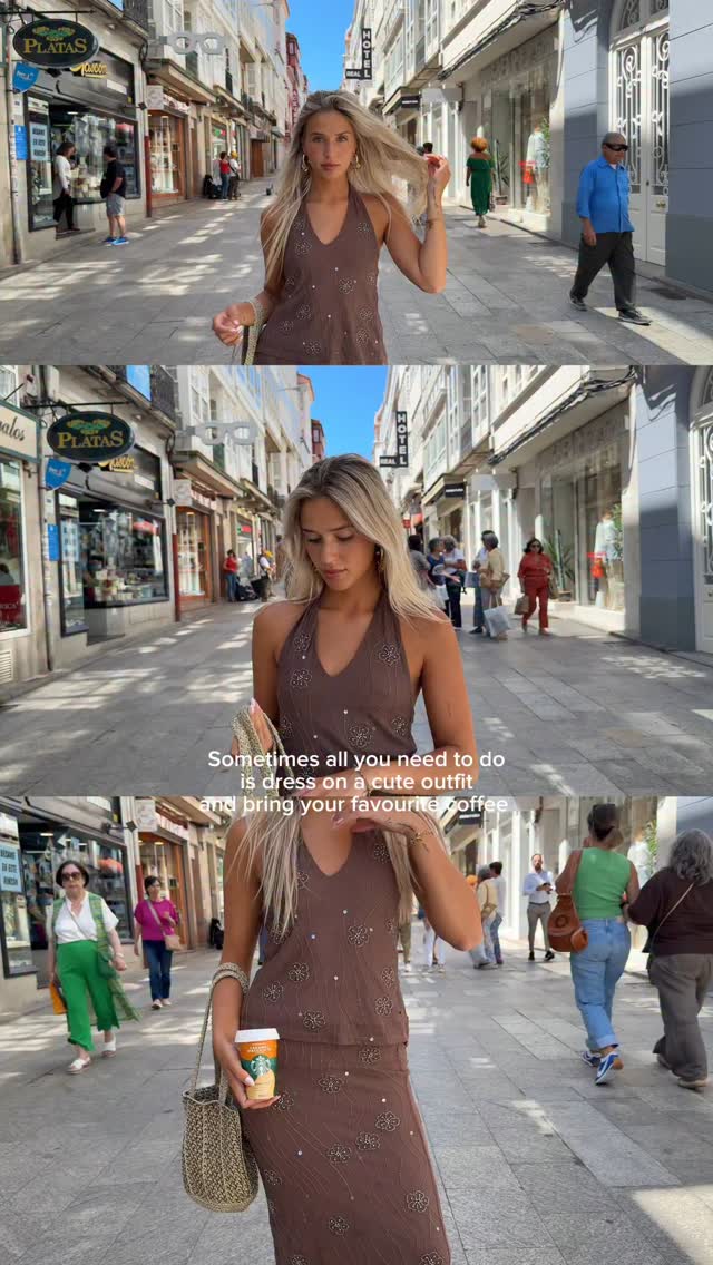 Instagram post by @melissalopx for Starbucks Chilled Coffee. Caption reads: Para los días en los que voy a mil  siempre me....