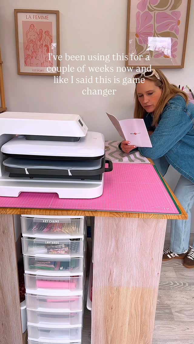 Instagram post by @kikiandco.nz for HTVRONT. Caption reads: AD/ Thank you @htvront !🤌🏻💕🌸
If you sell....