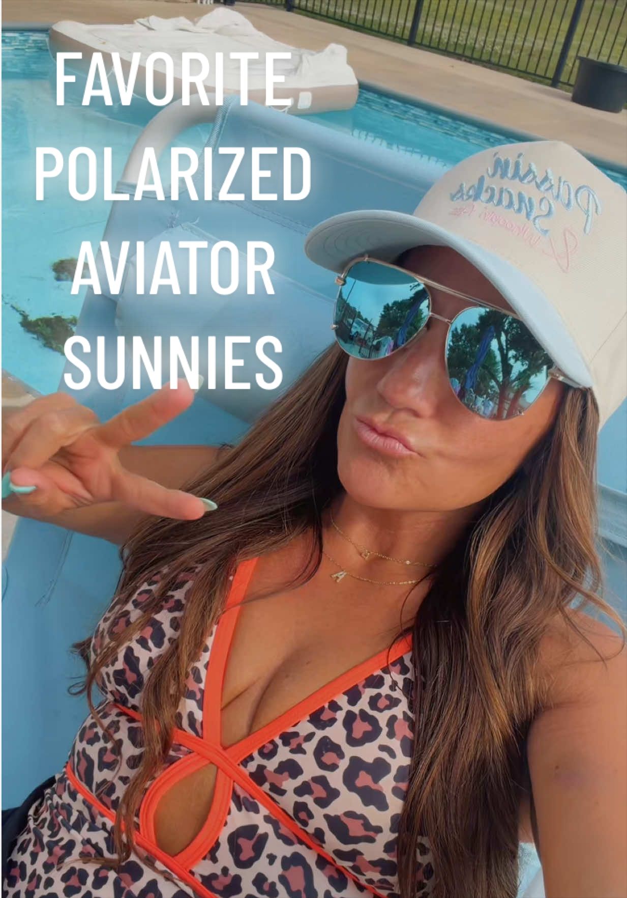 TikTok post by an influencer for DAX Eyewear. Caption reads: [...] Best Sunnies Evaaa 🩵🩵🩵 @Dax Eyewear....