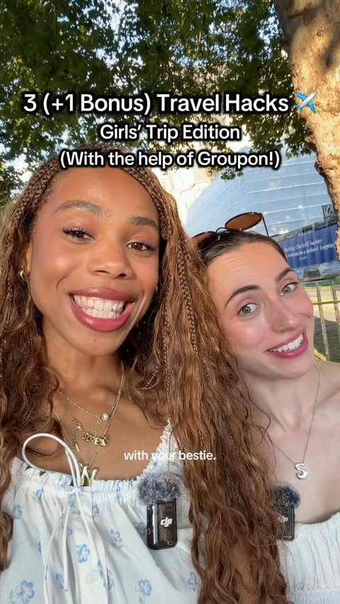 Instagram post by @soellegirls for Groupon. Caption reads: #GrouponPartner Build an (actually fun) itinerary....