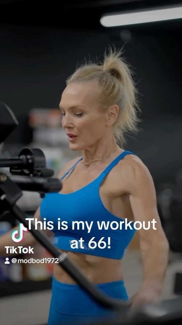 Instagram post by @modernbodiesfitness for Good Morning America. Caption reads: Do you workout over the age of 60? if not, here....