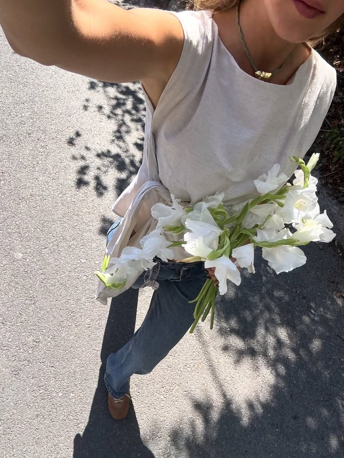 Instagram post by @edagurkaynak for Dries Van Noten. Caption reads: gentle reminder to wear whatever the f*ck you want....