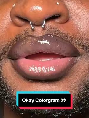 TikTok post by @poorlildarkbxyy for Colorgram US. Caption reads: Okay @colorgram I ain’t know you got down like....