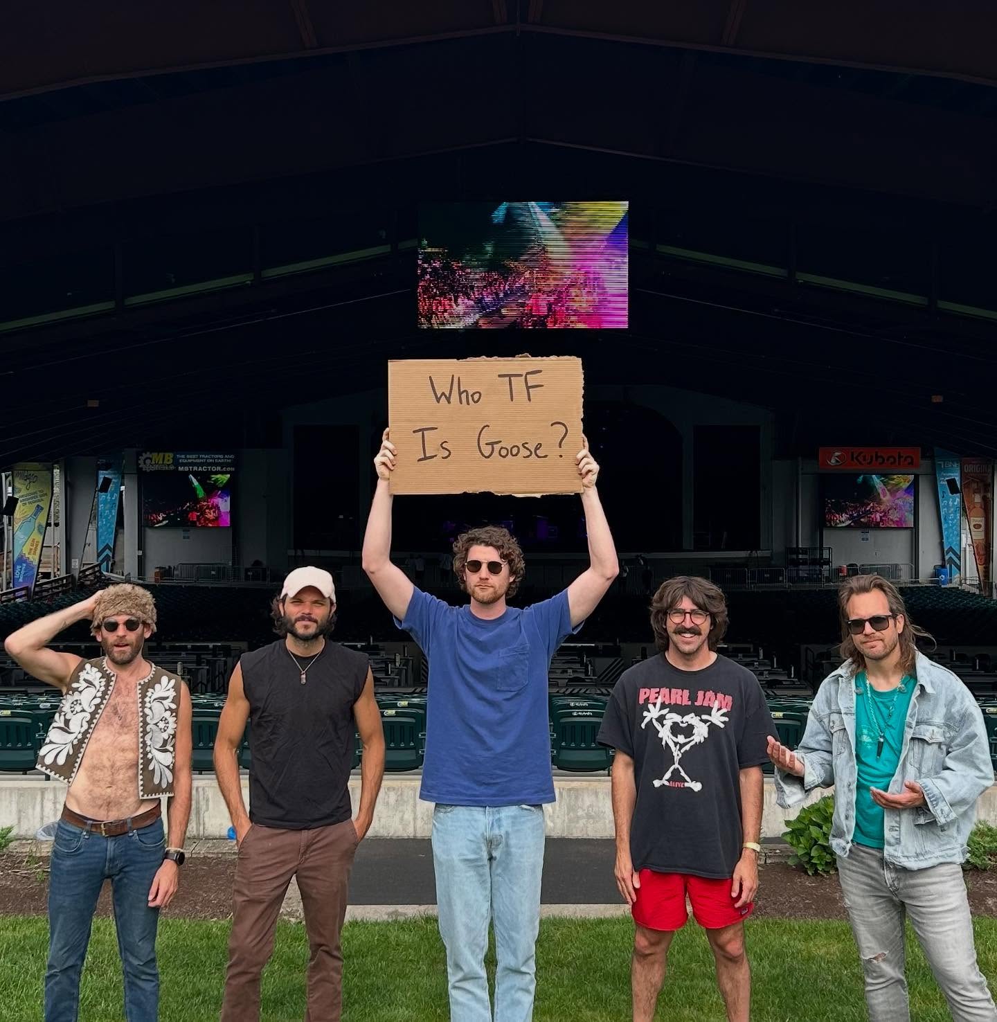 Instagram post by @dudewithsign for Live Nation. Caption reads: $30 and you can find out. #LiveNationPartner.