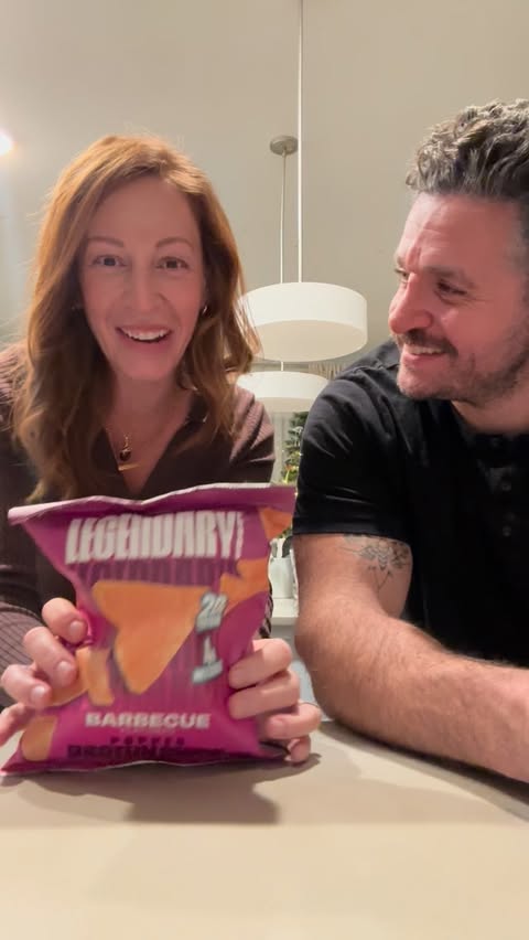 Instagram post by @thenortheastginger for Legendary Foods. Caption reads: We’re officially raiding our babysitter’s snack....