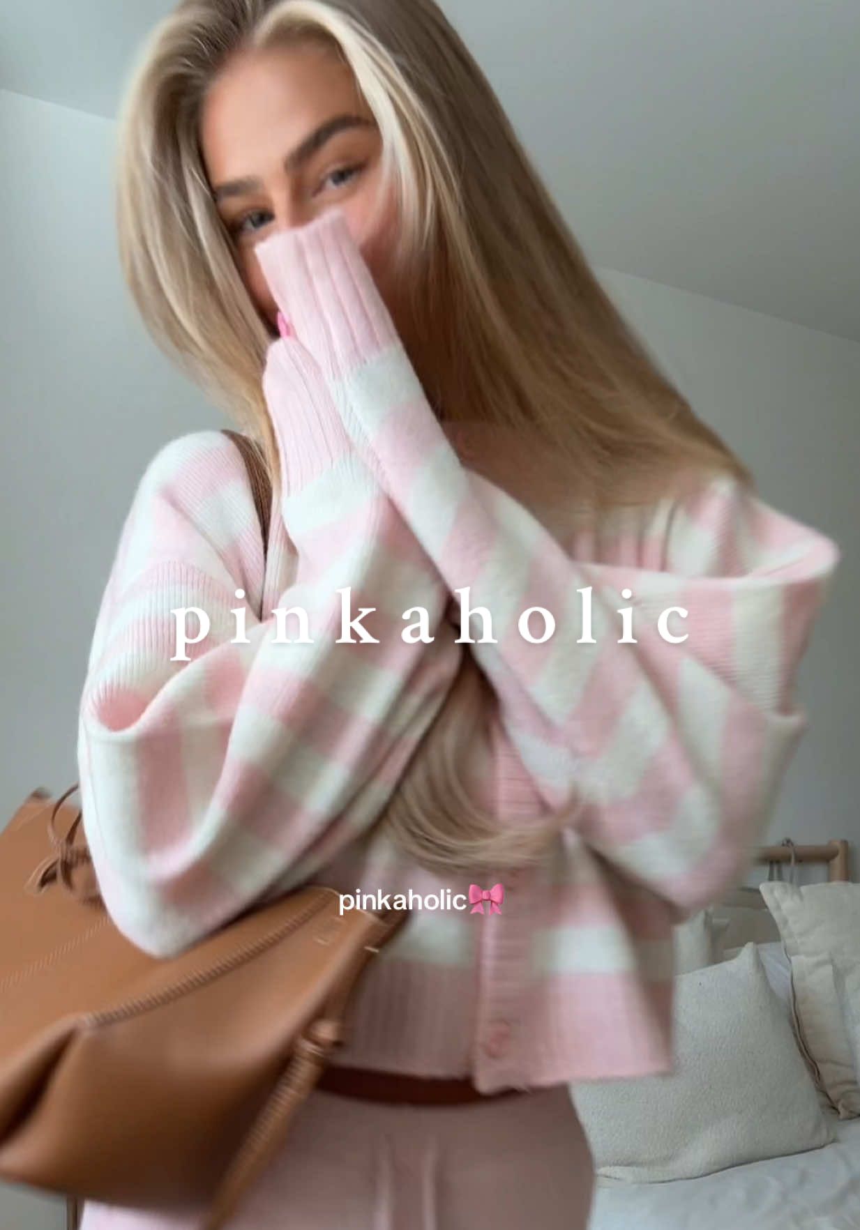 TikTok post by @hollyjai_ for boandtee. Caption reads: [...] in pink please🎀🤭💕🩰 #pinkaholic #boandtee....