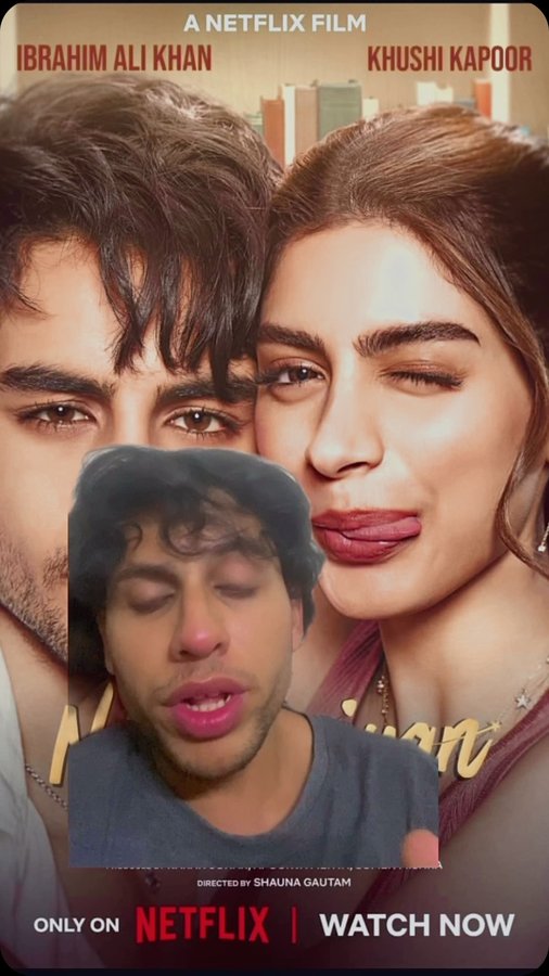 Instagram post by @dr.osamaidreeskhan for Dharma Productions. Caption reads: Itna maza aaya k mera Dimagh ulat gaya....