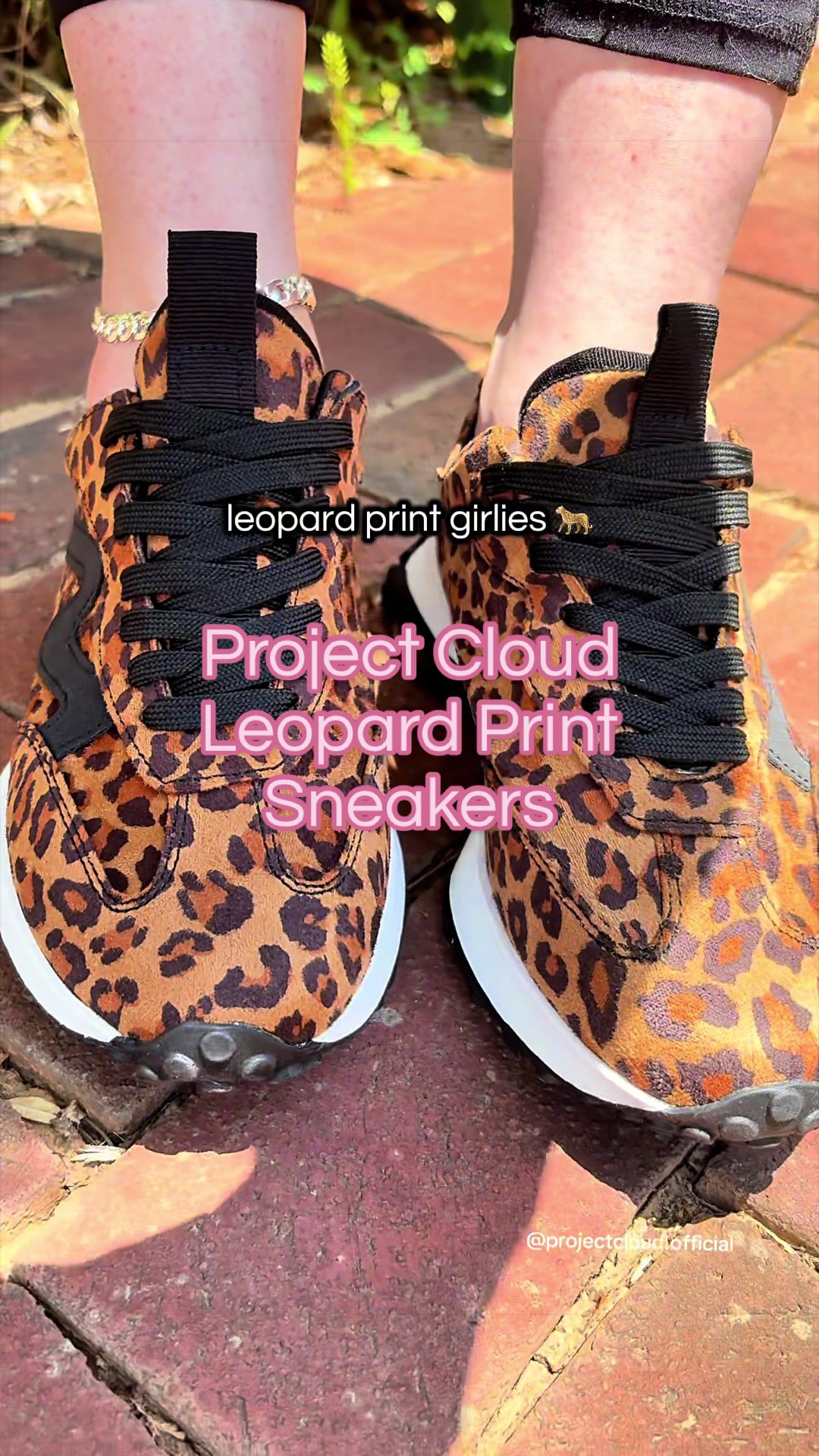TikTok post by @alicia.toney2 for Project Cloud. Caption reads: [...] comfortable and leopard print 🐆🖤 @Project....