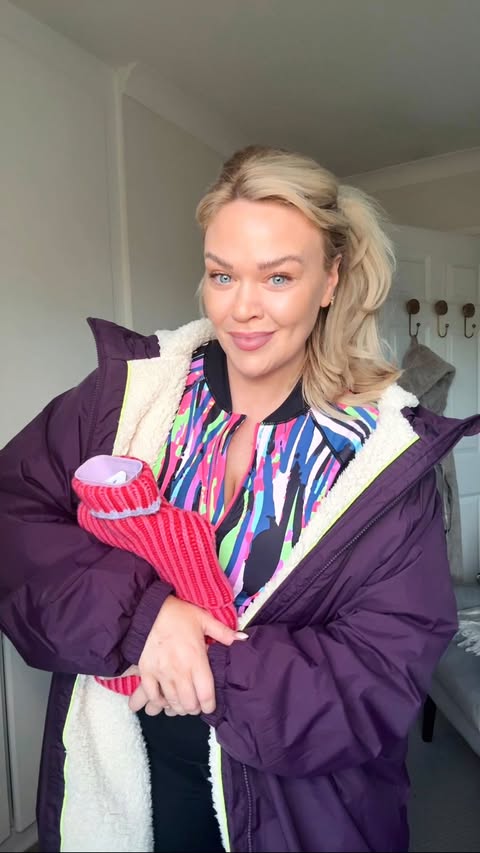 Instagram post by @laurenegerton for Dunnes Stores. Caption reads: [...] with me for the lake 😂 All new from....