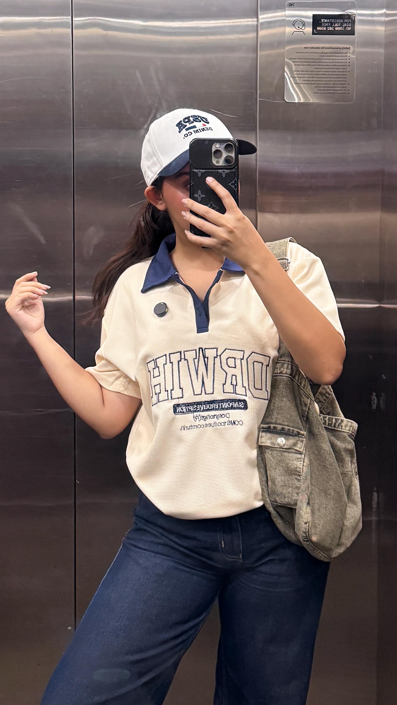 Instagram post by @dishaagarwalllll for Savana. Caption reads: Proof that casual can still look this good.

Tops....