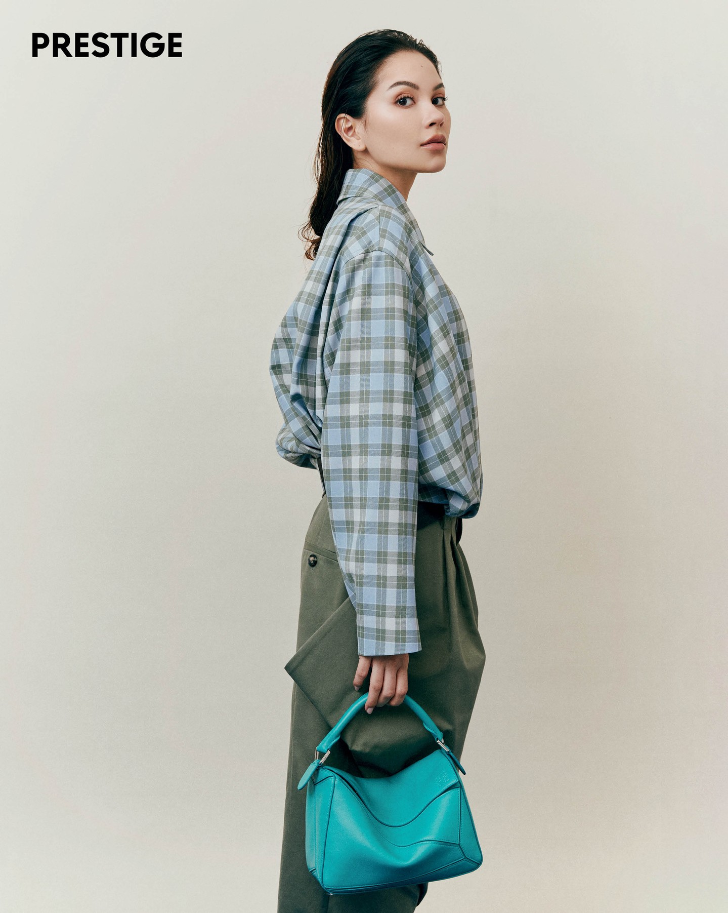 Instagram post by @alyssadaguise for LOEWE. Caption reads: @alyssadaguise is recognised for her quiet....