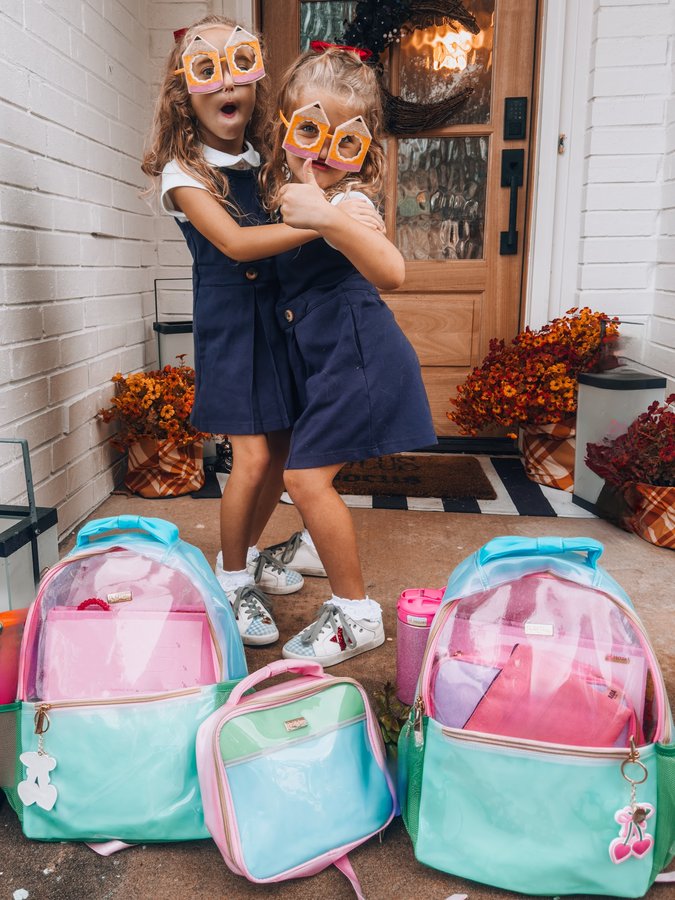 Instagram post by @doubleshotofbabies for Packed Party. Caption reads: [...] through the school year 🎉 thanks to....