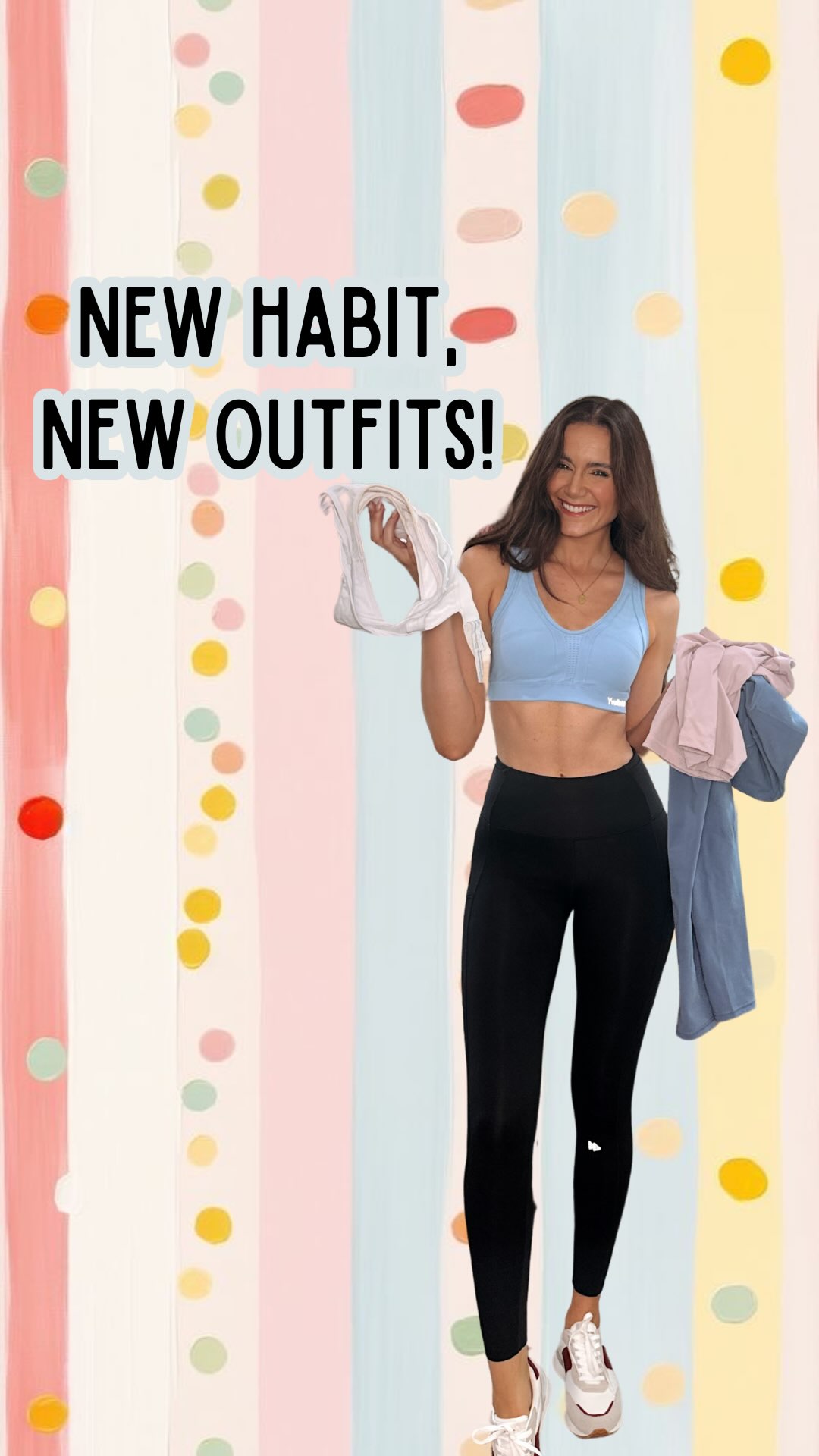 Instagram post by @she_teaches_fifth for Yvette. Caption reads: [...] 🔗

Trying on some new activewear from....