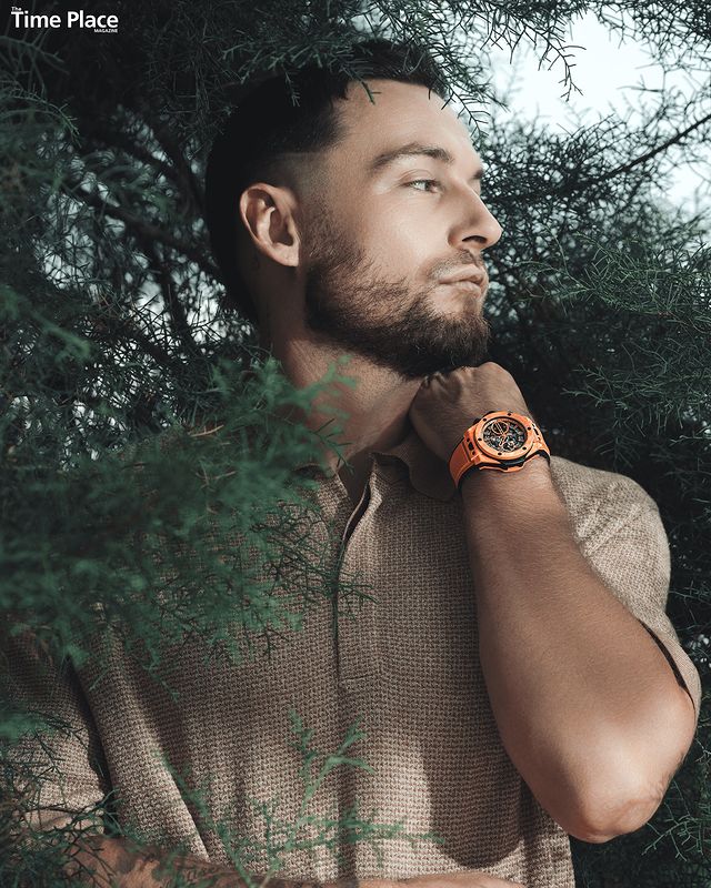 Instagram post by @marcklok for Hublot. Caption reads: From the pitch to the pages, explore everything....