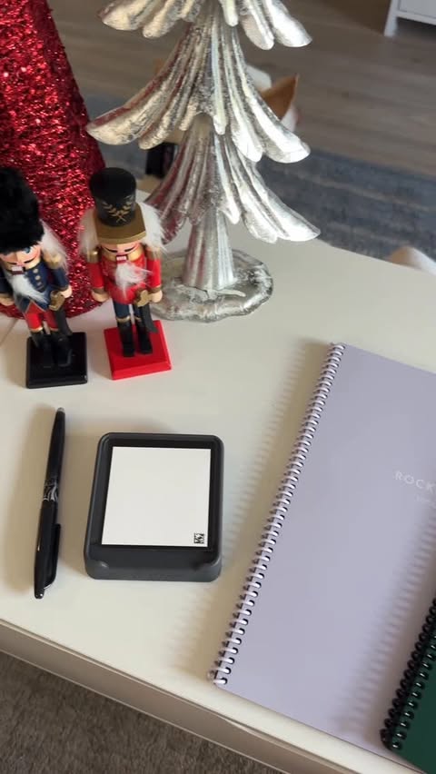 Instagram post by @camyclark for Rocketbook. Caption reads: @getrocketbook is always the easiest way to stay....