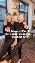 Instagram post by @thebodypositivemum for Pour Moi. Caption reads: [...] had these thermals to keep us warm from....