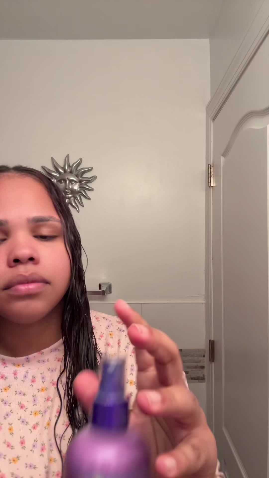 TikTok post by @n.vizcaino30 for Aussie Hair. Caption reads: [...] for free from @influenster and @Aussie Hair....