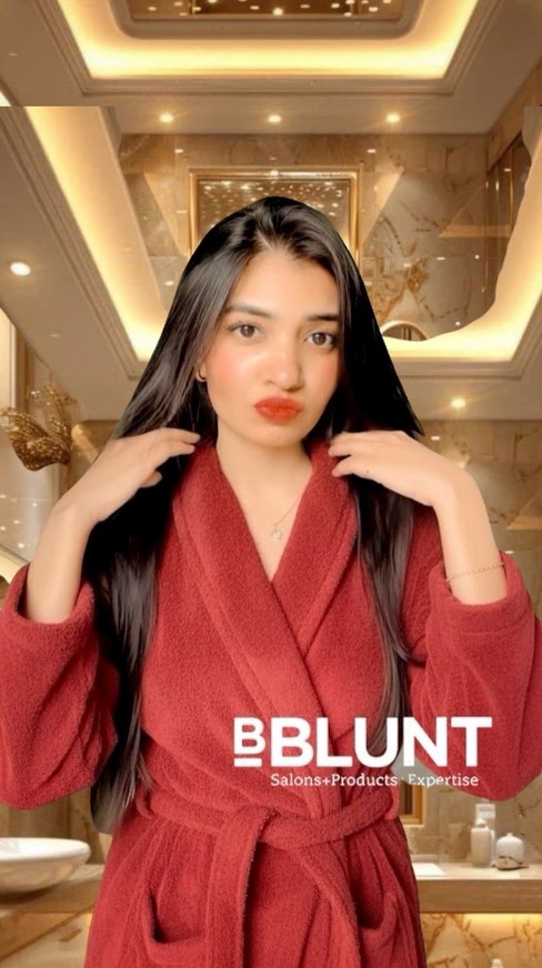 Instagram post by @bengali_belle for BBlunt. Caption reads: #Ad
Hydration meets shine 💧 Loving the BBLUNT....