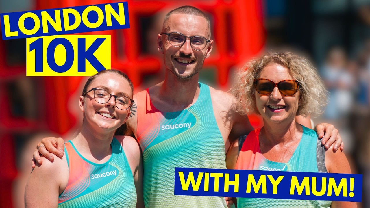 YouTube post by @BenIsRunning for Partnerize. Caption reads: I Ran The LONDON 10K With My Mum…This Race Was....