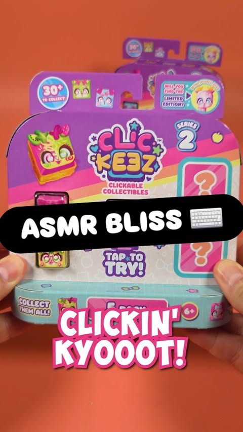 Instagram post by @minimysterys for Wire PR. Caption reads: AD | Keyboard ASMR ⌨️ Clickeez Clickable....