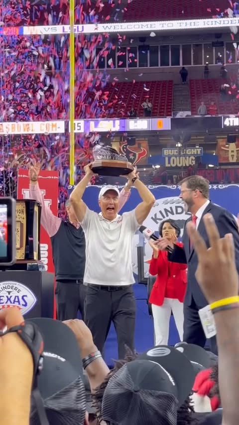 Instagram post by @thebkydpalate for Kinder's. Caption reads: CONGRATS HOUSTON 🎉🎉🎉 An absolutely....