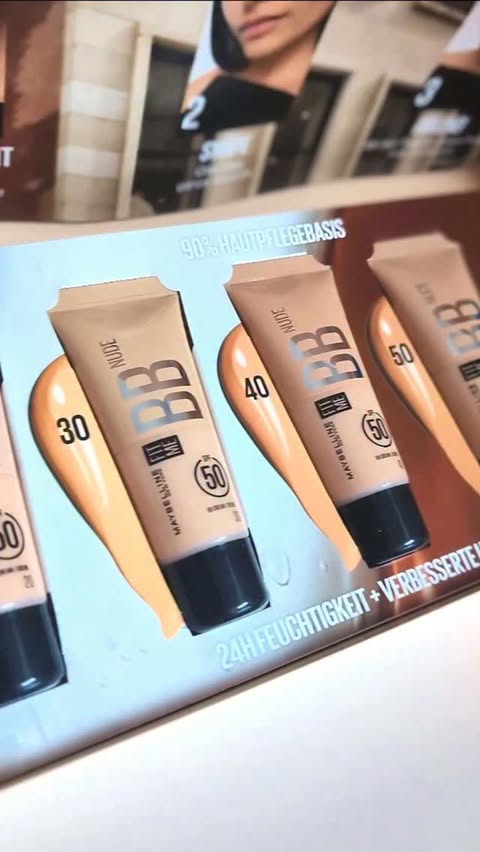 Instagram post by @jen_is_creating for Maybelline New York DE. Caption reads: Werbung @maybelline_de Trying new shades &....