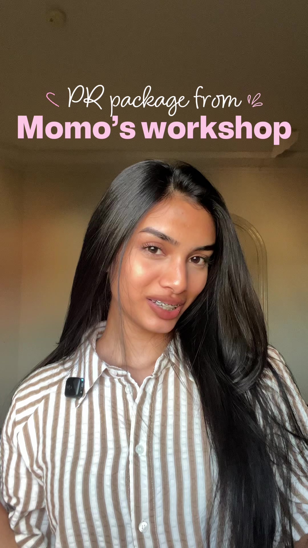 TikTok post by @sh4rwenie_1807 for Momo’s Workshop. Caption reads: The cutest pr package 💕 #fyp #momosworkshop #PR....