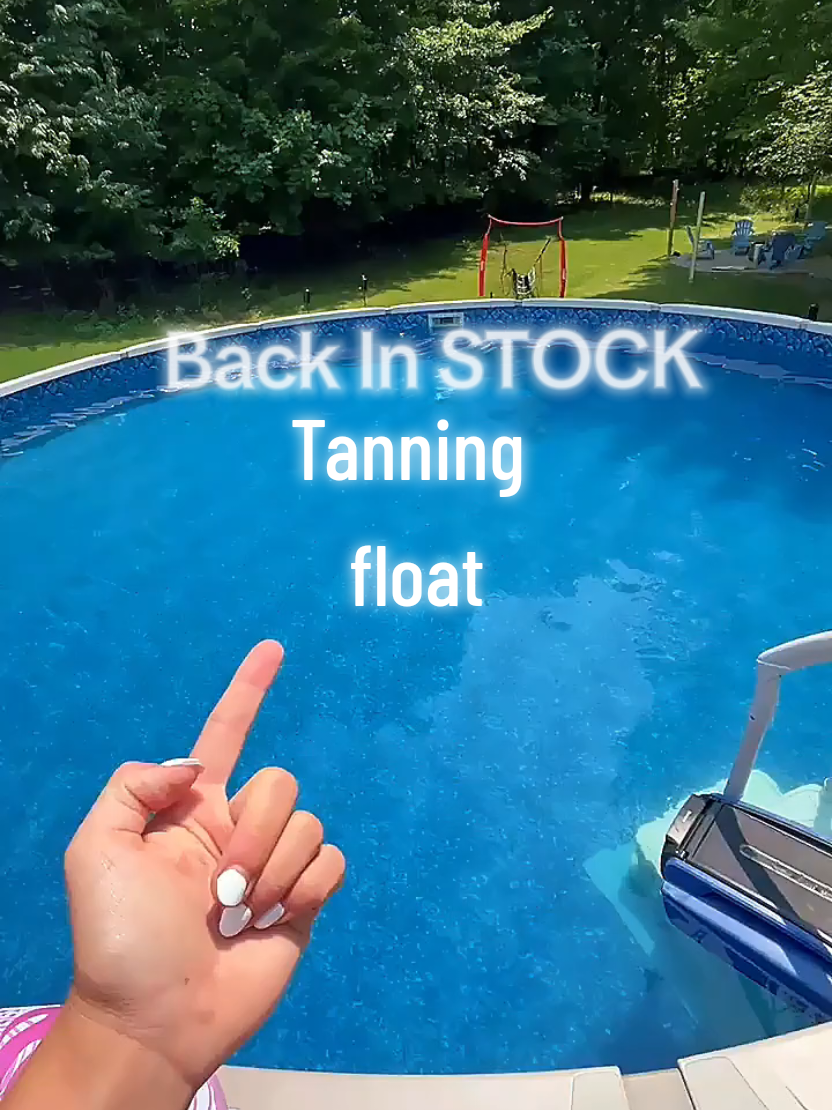 TikTok post by @shanafavoritefindsndeals for SLOOSH. Caption reads: Run..... its back in STOCK! @SLOOSH #poolparty....
