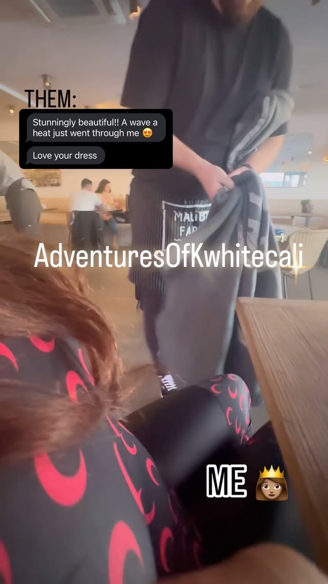 Instagram post by @kwhitecali for CNN. Caption reads: Outside to give it some shine. .⁣ .⁣ .⁣....