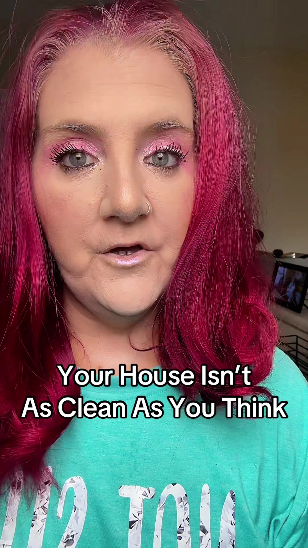 TikTok post by @comptonschaos for Sirena Inc. Caption reads: [...] #RemoveDustAndAllergens #AirPurifier....