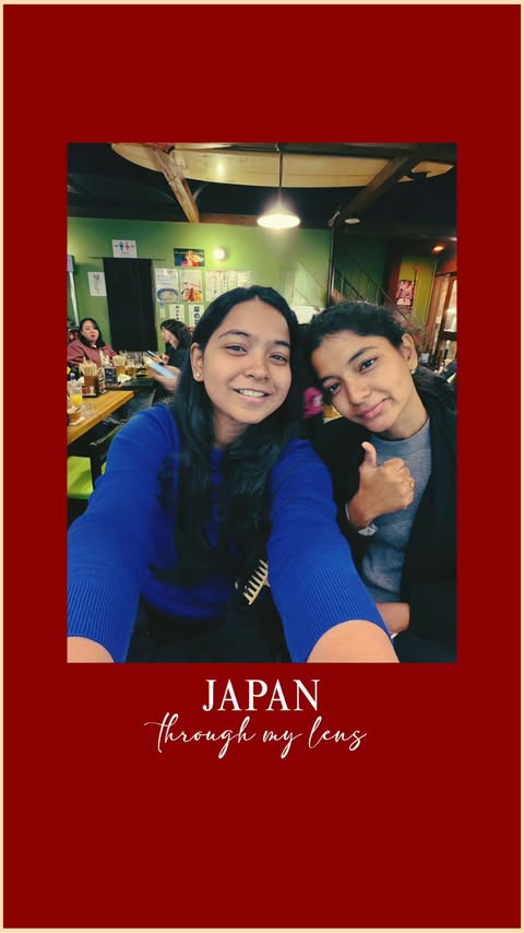 Instagram post by @priyankaneelam_ for AirAsia. Caption reads: [...] trip 🥹🇯🇵✨ I flew with @flyairasia from....