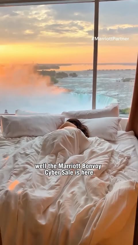 Instagram post by @thelosttwo for Marriott Bonvoy. Caption reads: #MarriottPartner If you’ve been waiting for a sign....