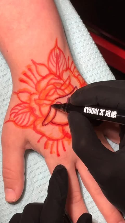 Instagram post by @miguelcomintattooer for Eternal Ink. Caption reads: Very happy to announce my new sponsor @eternalink....