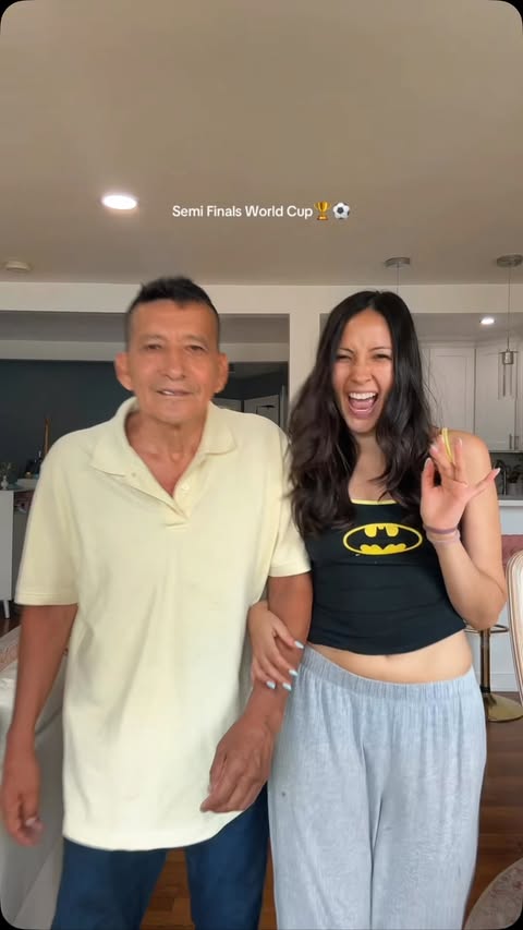 Instagram post by @nataliacestti for Dove. Caption reads: [...] TO THE WORLD CUP and we’re going with @dove....