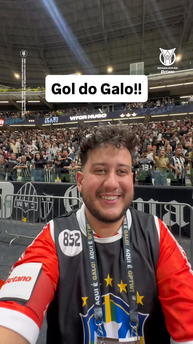 Instagram post by @saldanhagalo for Betano. Caption reads: Victor Hugo faz 1x0 pro Galo!!

@betano_brasil....