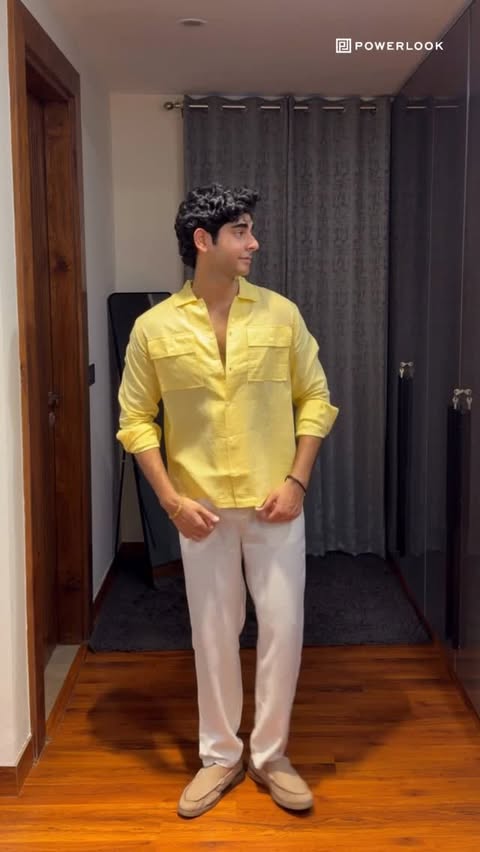 Instagram post by @bhavyamalhotra____ for POWERLOOK. Caption reads: This isn’t for your busy days @powerlookofficial....