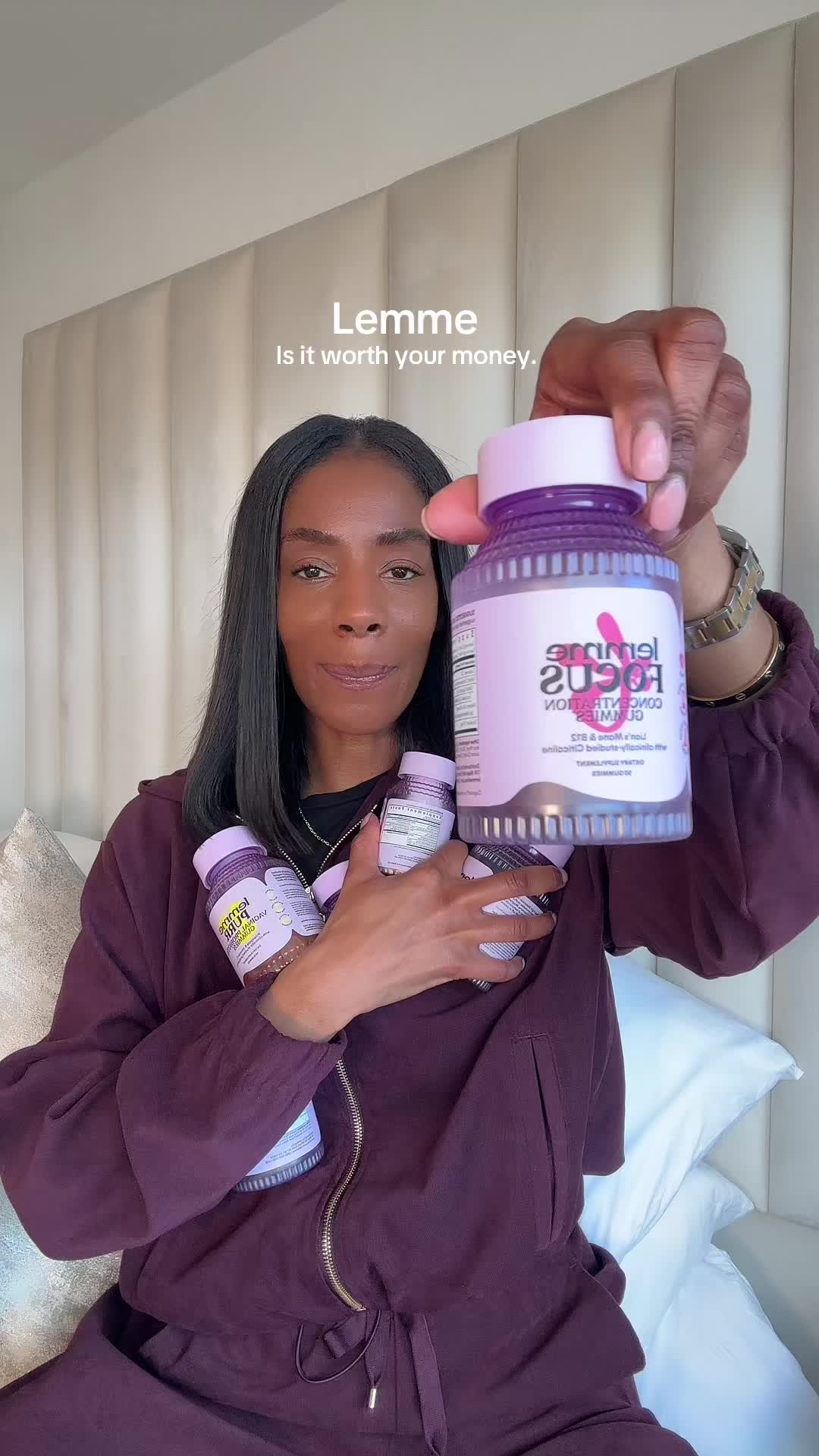 TikTok post by @kayemarie53 for Lemme. Caption reads: Honest review are they worth your money? Trying....