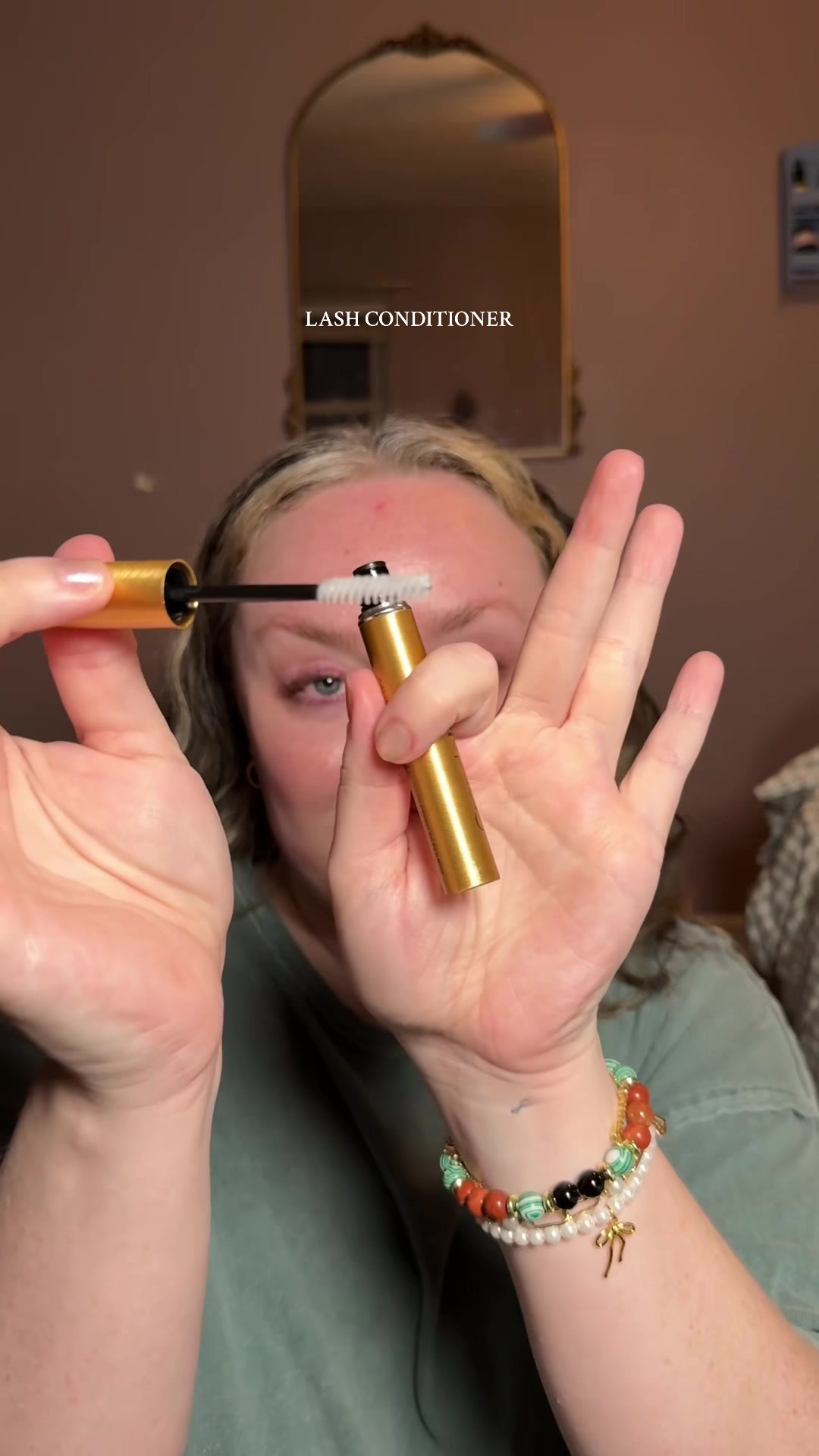 TikTok post by @carlieback for Grande Cosmetics. Caption reads: @Grande Cosmetics ✨✨ #TikTokShopHolidayHaul [...].