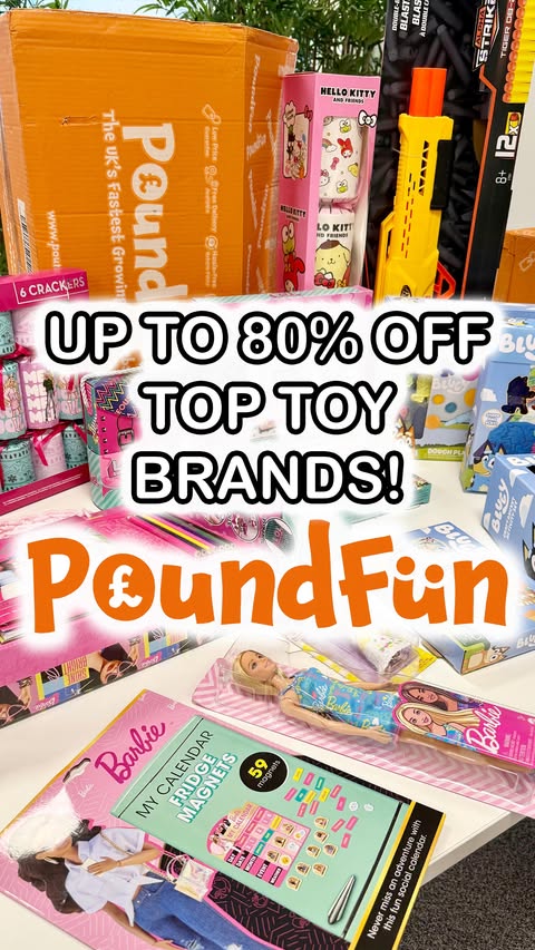 Instagram post by @ashleighmoneysaver for PoundFun. Caption reads: Christmas on a budget? @poundfun has you covered!....