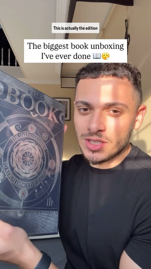 Instagram post by @andydarcytheo for Hungry Minds. Caption reads: A book that will have you reading all Easter! I’m....