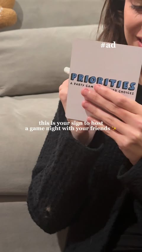 Instagram post by @diaryoflo_ for Hasbro. Caption reads: #ad cozy game nights in are my favorite way to....