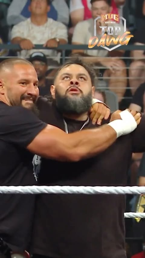Instagram post by @bronsonishere for WWE. Caption reads: @bronsonishere is the #WWERaw Top Dawg of the....