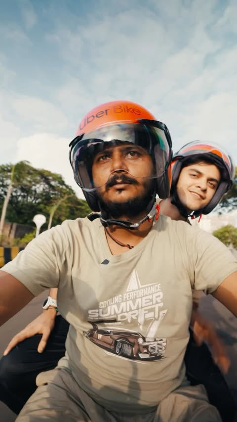 Instagram post by @shivansh.mov for Uber. Caption reads: [...] the house. Shivansh bhi… *T&C Apply #ad....