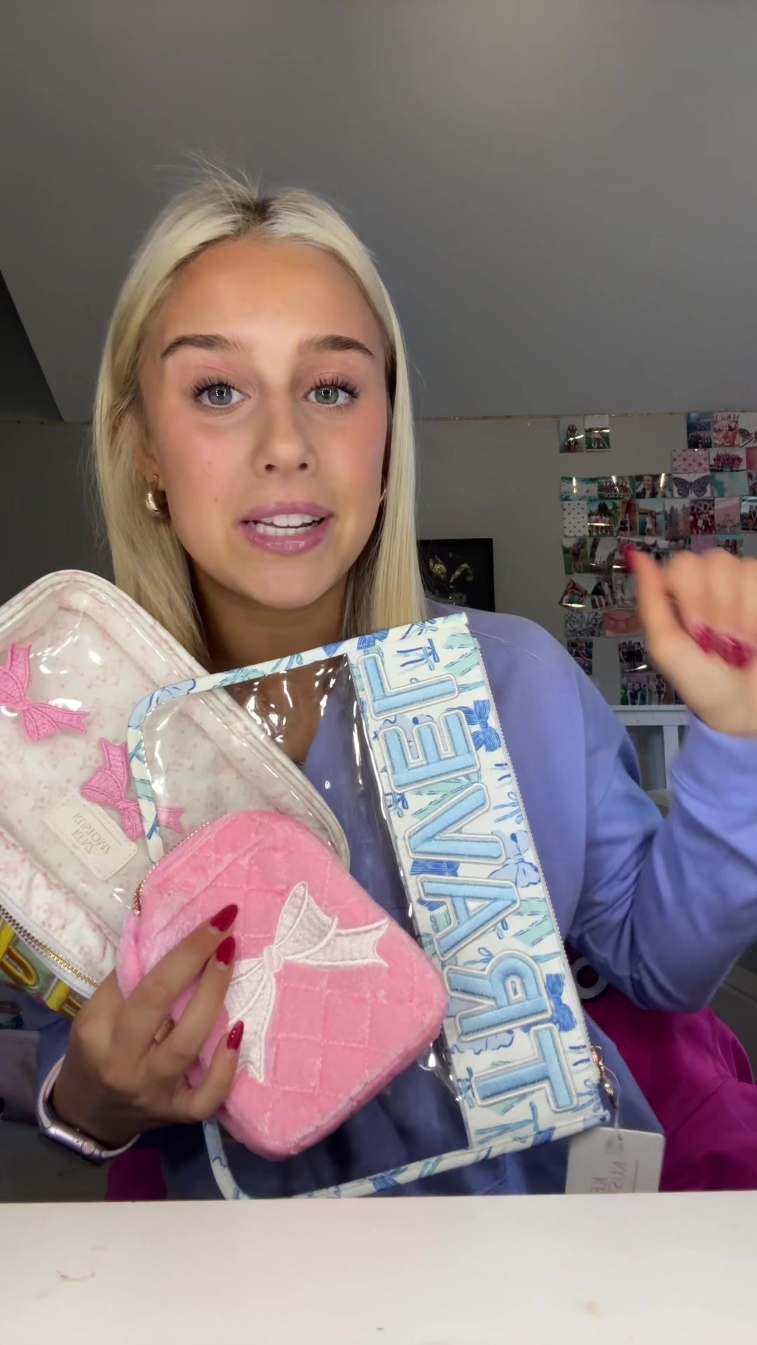 TikTok post by @vanessacaluori for KenzKustomz. Caption reads: The perfect gifts from @KenzKustomz 💗💗....