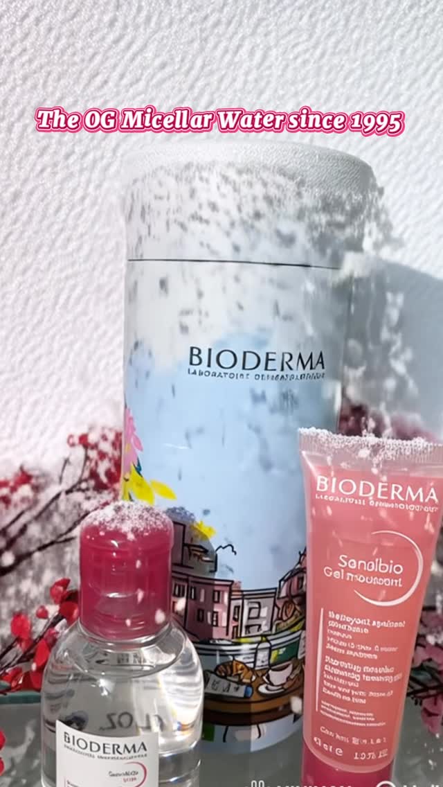Instagram post by @narinder.kaur26 for Bioderma. Caption reads: #ad Sensibio H2O + Gel Moussant = the ultimate....