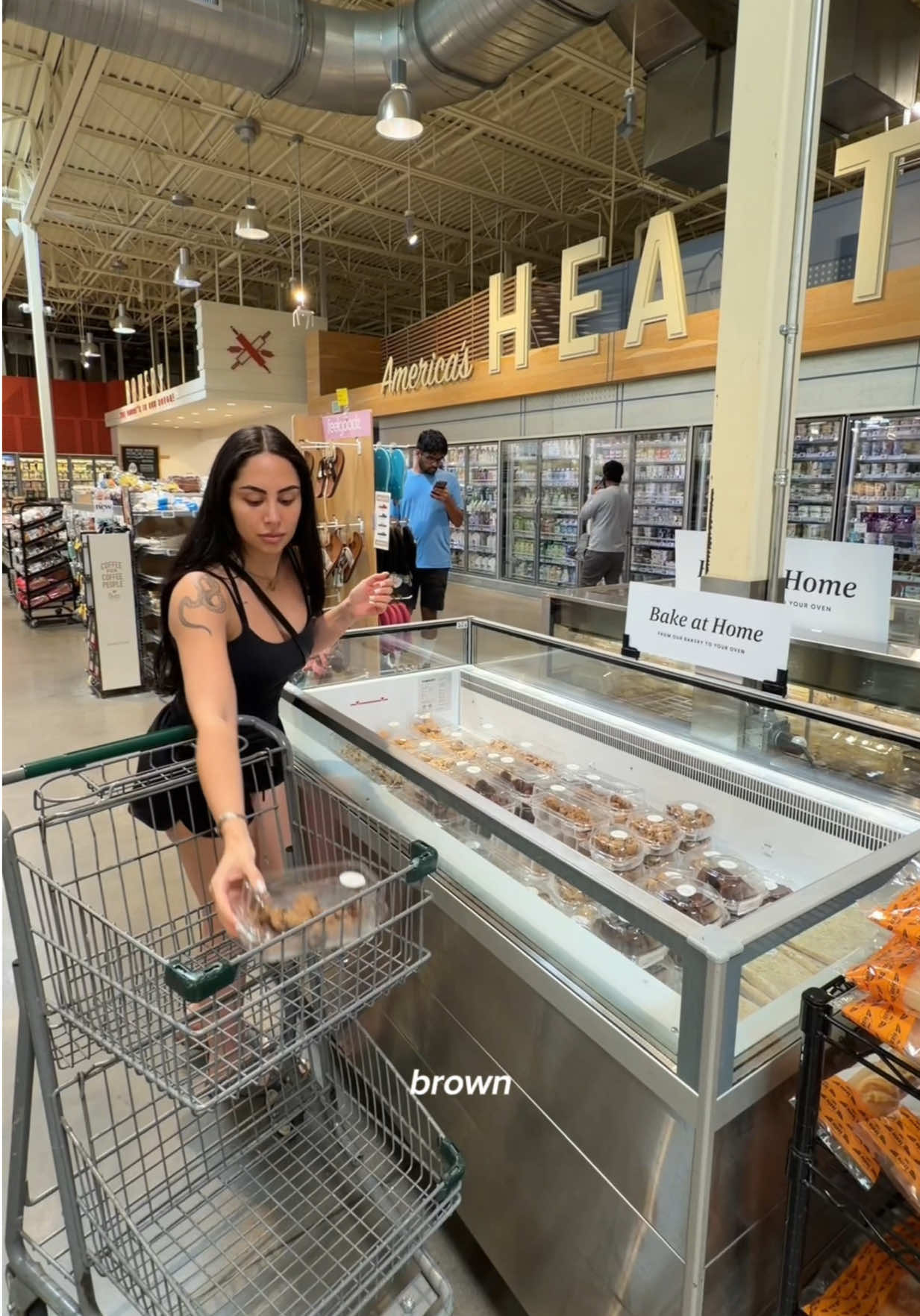 TikTok post by @maralabedin for Hopwtr. Caption reads: [...] not feeling guilty about it @HOP WTR 💕....